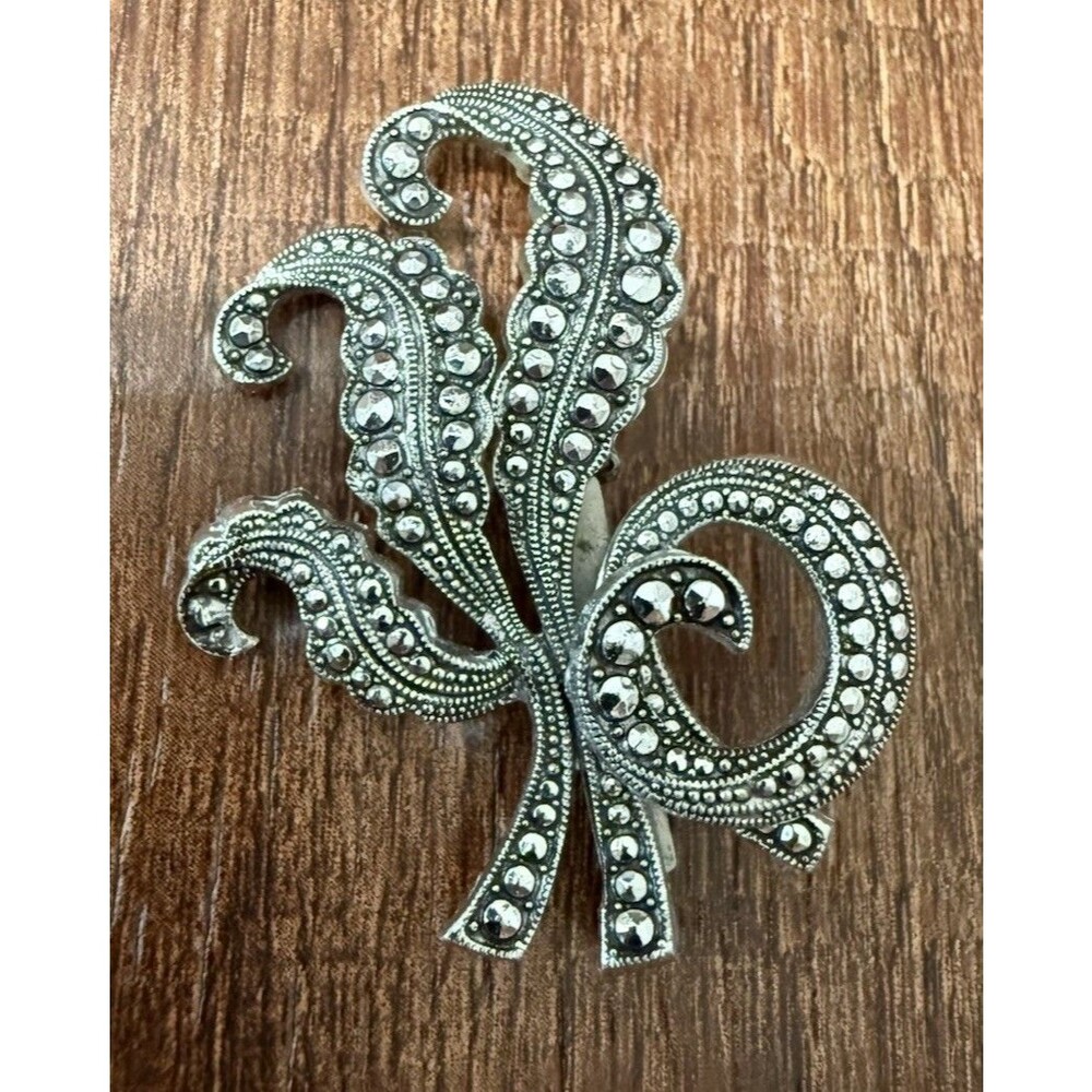 Vintage Floral Pin Brooches W. Germany